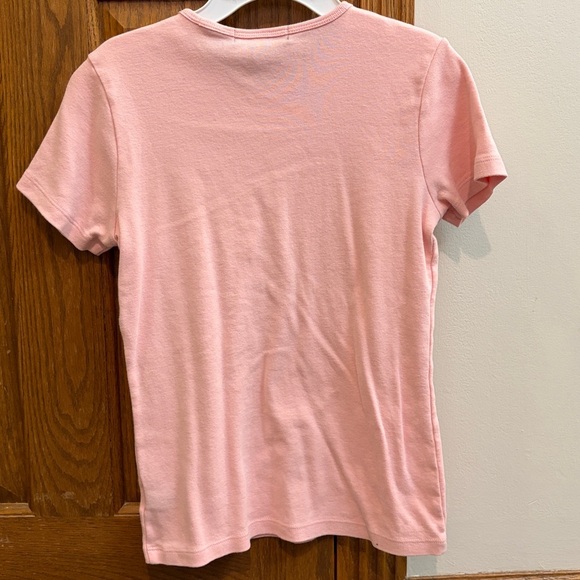 Lauren Ralph Lauren Short Sleeve Pink Crewneck Tee normcore preppy minimalist - Picture 6 of 6